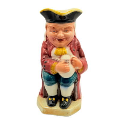 כד טֹובִּי אנגלי עתיק "Boozer" – תוצרת Burlington Ware (אנגליה, אמצע המאה ה-20)