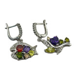 סט תכשיטים מכסף 925 עם אבני חן טבעיות