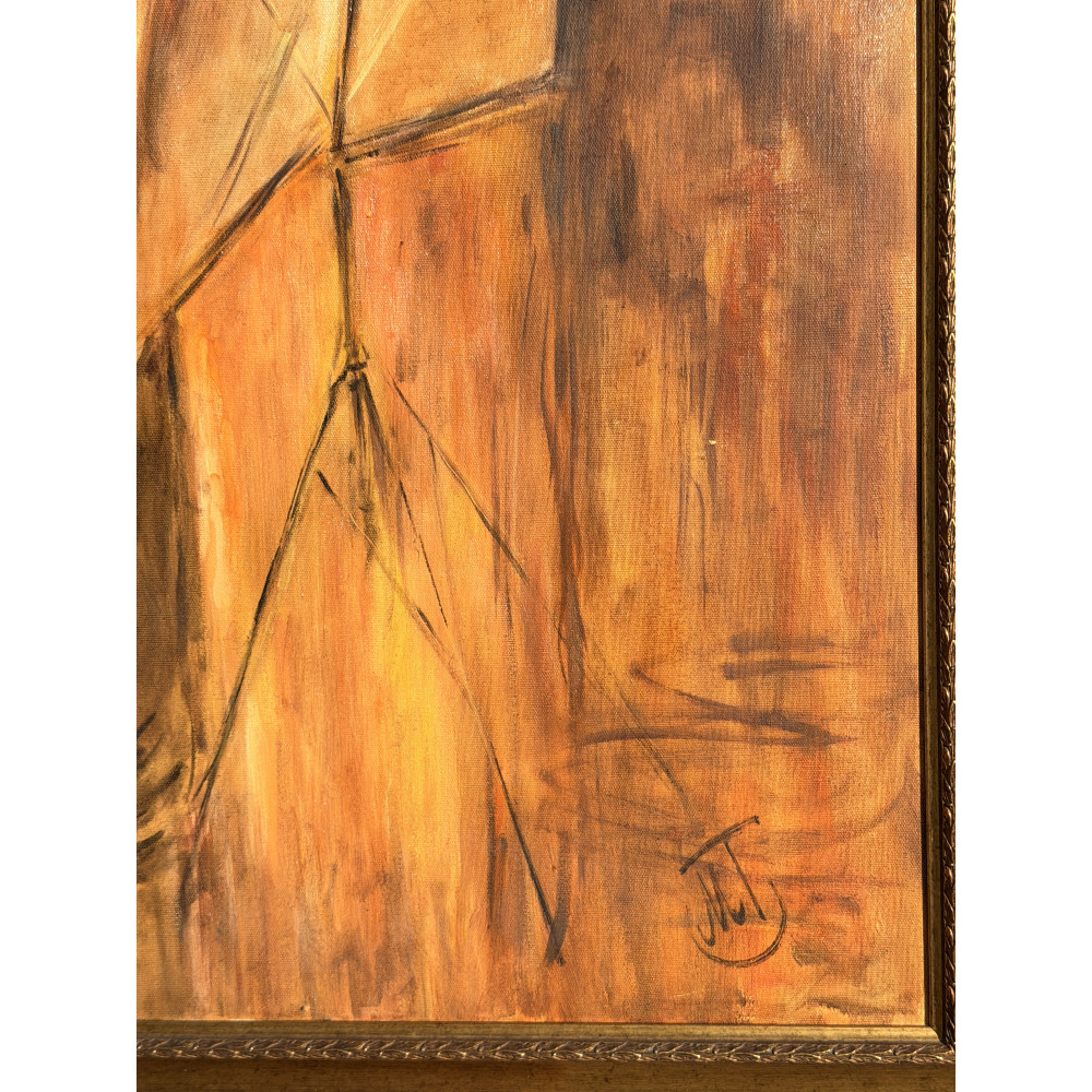 Mark Tochilkin «The First Violinist», 1995 – картина маслом, Украина–Израиль | Современная живопись