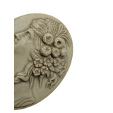 קמיאו וינטג' ויקטוריאנית מאבן לבה