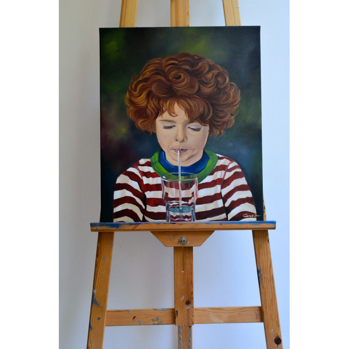 Pause mode Oil canvas  45/55