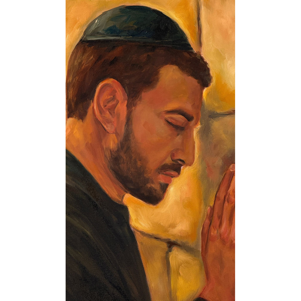 In the silence of the heart  Oil canvas 70/90