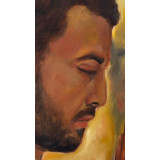 In the silence of the heart  Oil canvas 70/90