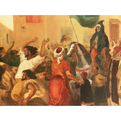 Леонид Обольский — «Конвульсионисты Танжера» | Масло на холсте | Современное искусство