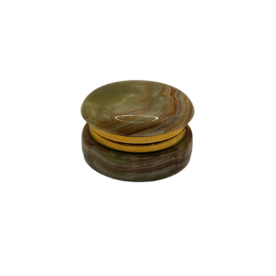 Шкатулка из натурального оникса — уникальный природный камень | Винтаж и декор