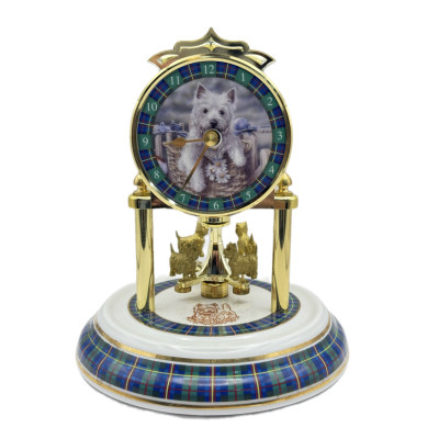 Юбилейные часы Danbury Mint Westie