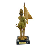 Винтажная итальянская фигурка солдата наполеоновской эпохи