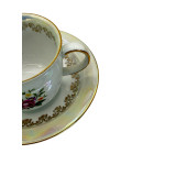 סט פורצלן וינטג’ קלאסי SEP GDR – סגנון אירופי, דוגמת “זר מייסן”