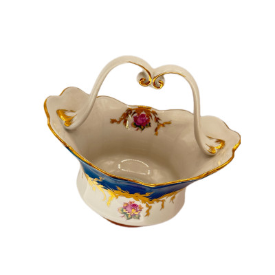 סט פורצלן מפעל הפורצלן קורוסטן (KPF) | ברית המועצות | קובלט וזהב