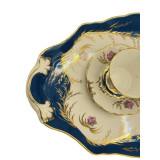 סט פורצלן מפעל הפורצלן קורוסטן (KPF) | ברית המועצות | קובלט וזהב