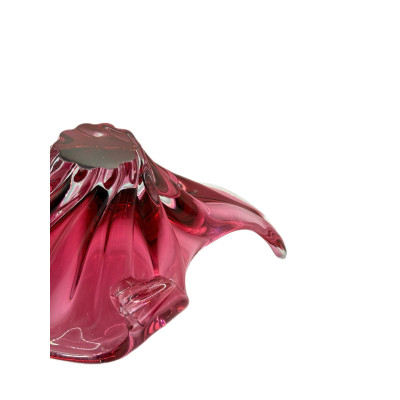 קערת זכוכית מוראנו בעבודת יד | פריט דקורטיבי יוקרתי