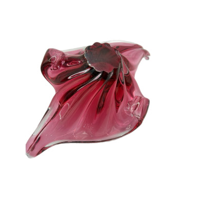 קערת זכוכית מוראנו בעבודת יד | פריט דקורטיבי יוקרתי