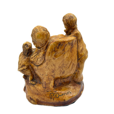 Винтажная фигурка П. Данна «Спящий дедушка и внуки-шутники», США, 1960-е г